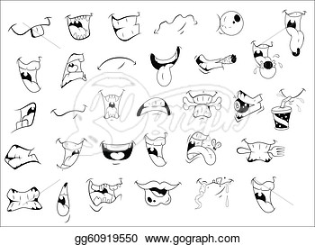 Angry Mouth Clipart Cartoon Mouth Expressions