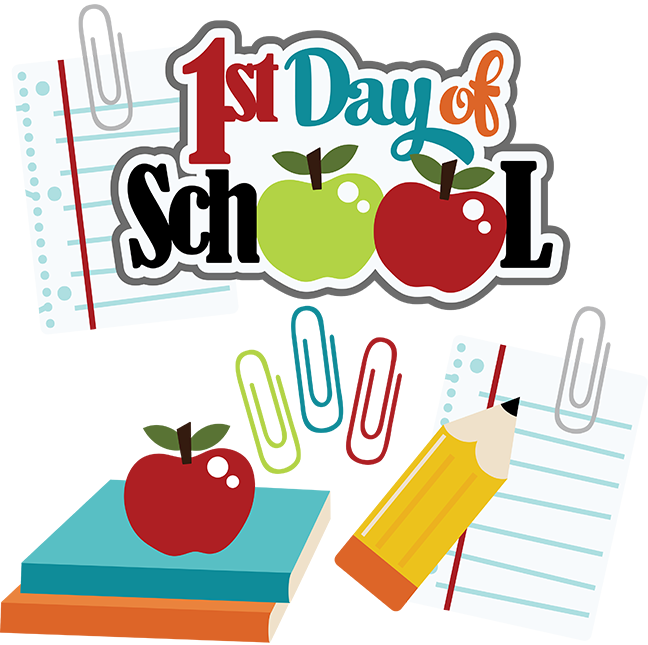 First Day Of School Clip Art   Cliparts Co
