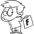 Gallery   Similar Image  Cartoon Bad Report Card  Black And White