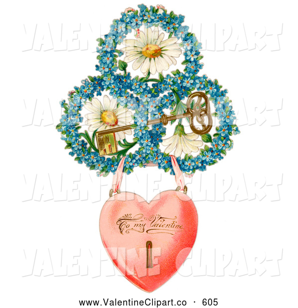 Hearts And Flowers Clip Art Free