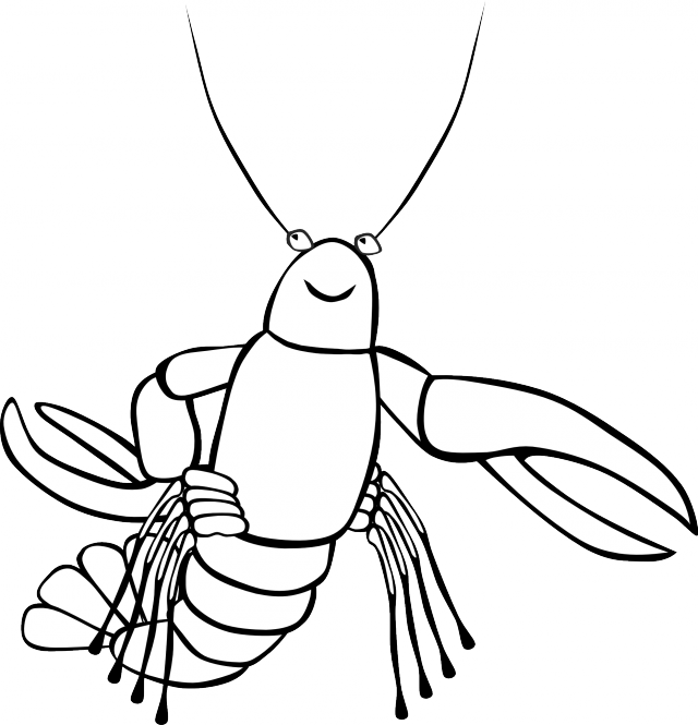 Lobster Clipart Black And White   Clipart Panda   Free Clipart Images