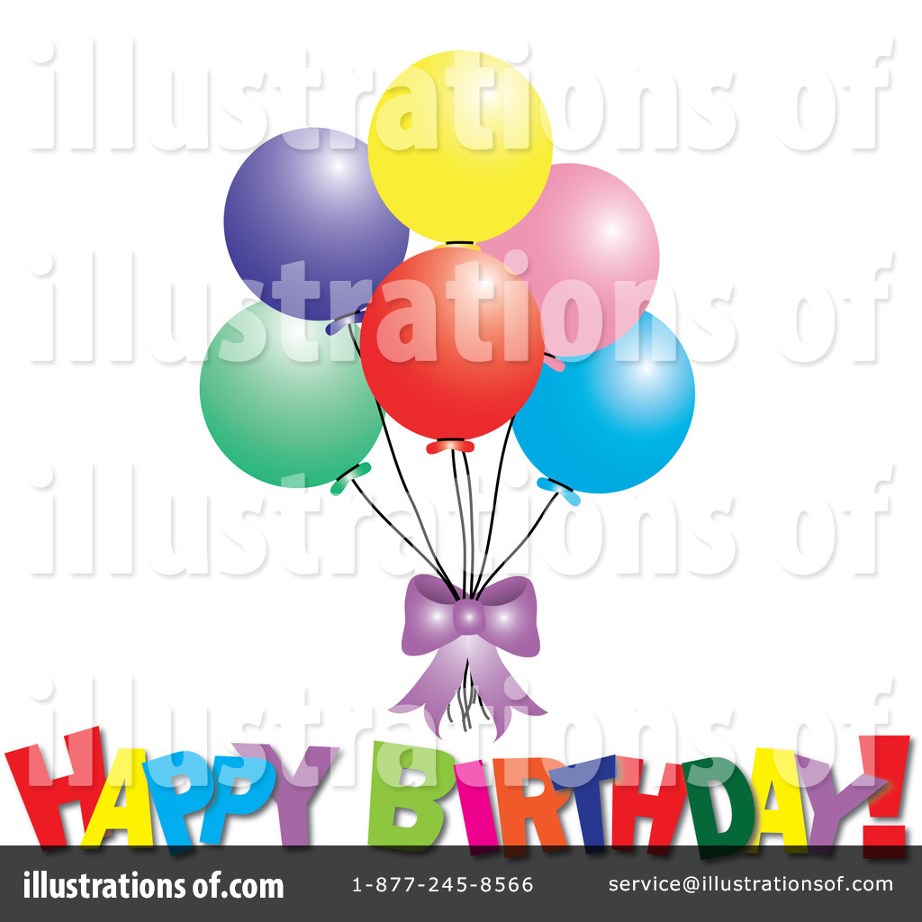 Royalty Free Rf Birthday Clipart Illustration By Pams Clipart Stock