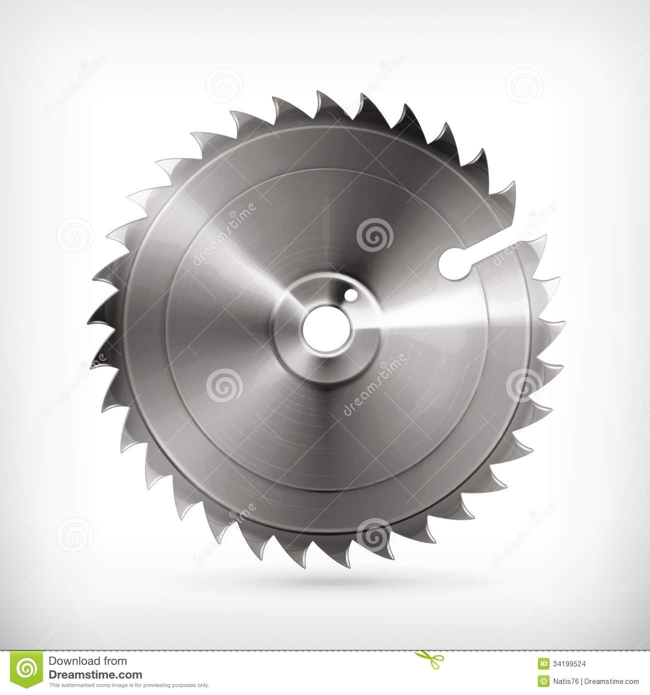 Saw Blade Clipart Black And White Circular Saw Blade Stock