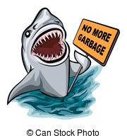 The Shark   The Shark Voting Against Ocean Pollution And