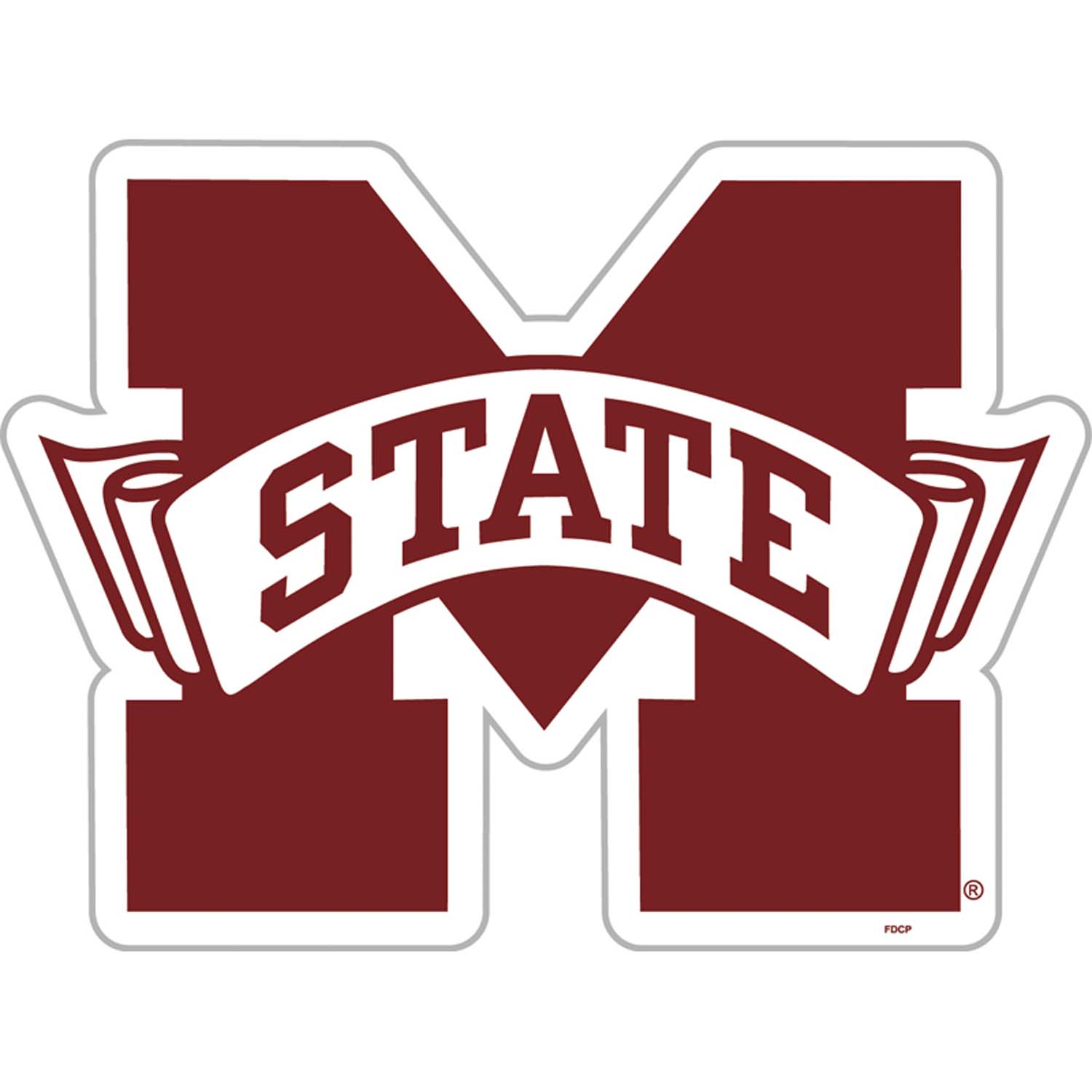 Vinyl Magnet Set W Mississippi State Bulldogs Logo Mississippi State    