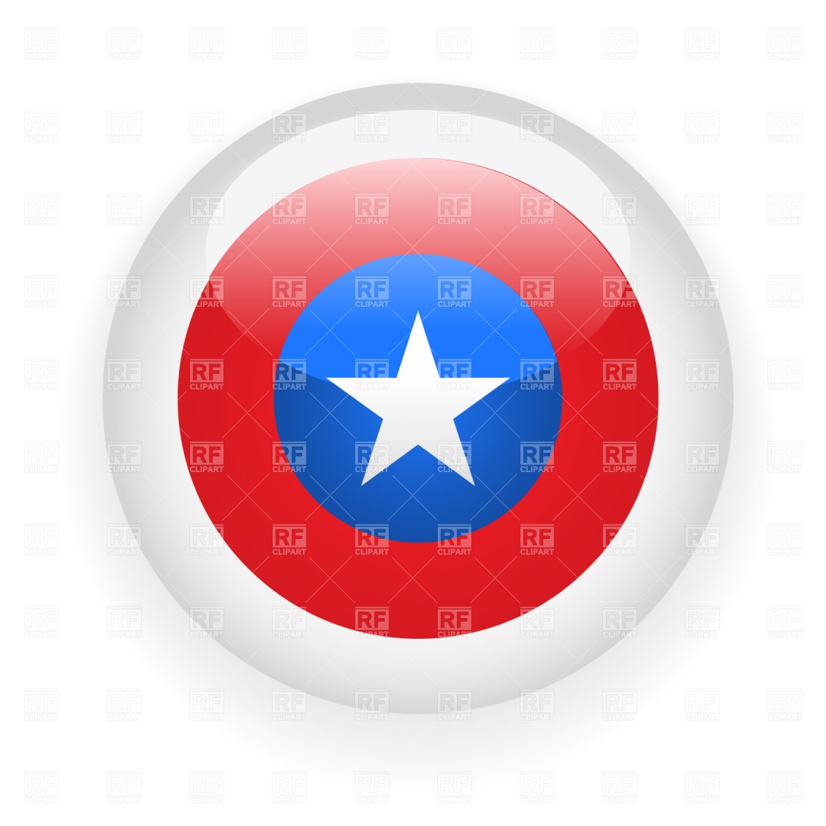 American Flag Stylized Badge 1546 Icons And Emblems Download    
