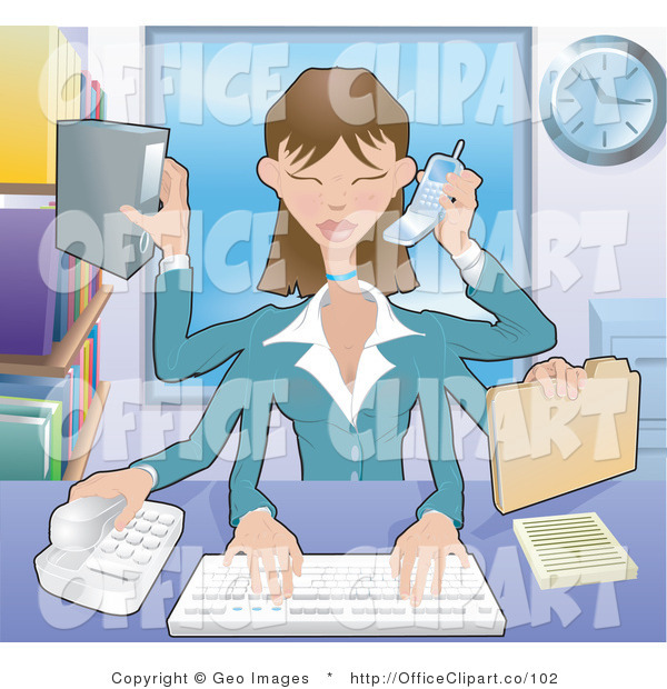 Back   Gallery For   Overworked Secretary Clip Art