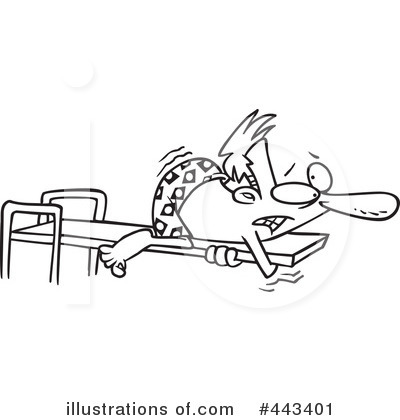 Diving Clipart  443401 By Ron Leishman   Royalty Free  Rf  Stock