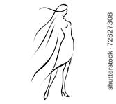 Female Body Outline Clip Art Download 1000 Clip Arts  Page 1    