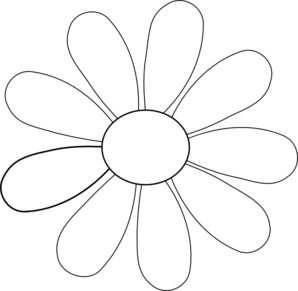 Flower Outline With 8 Or More Petals   Free Cliparts That You Can    