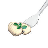 Fork With Dumpling   Clipart Graphic