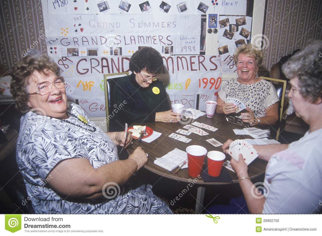 Group Of Women Playing Bridge Editorial Image   Image  26902750