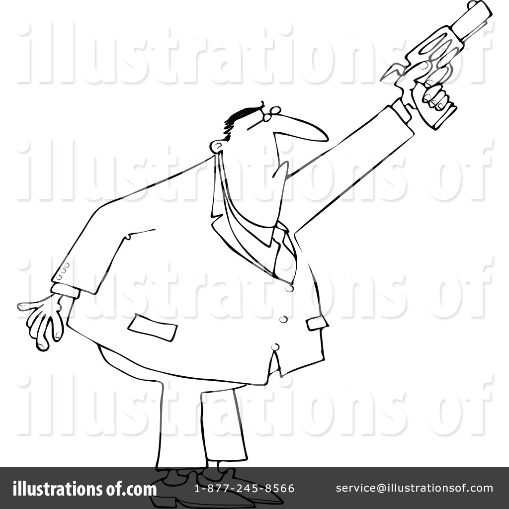 Gun Clipart  1166760 By Djart   Royalty Free  Rf  Stock Illustrations