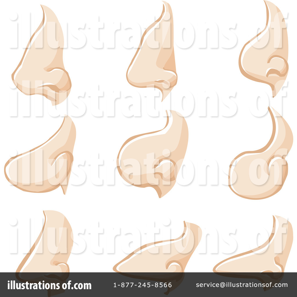 Nose Clipart  1218077 By Bad Apples   Royalty Free  Rf  Stock    
