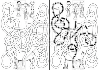 Sack Race   Kids And Maze Black And White People Download Royalty    