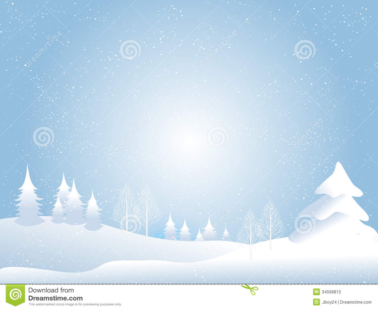 Snow Christmas Background Stock Photos   Image  34599813