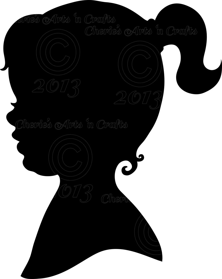 14 Woman Head Silhouette Free Cliparts That You Can Download To You