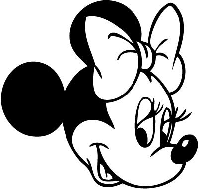 17 Minnie Mouse Face Outline Free Cliparts That You Can Download To