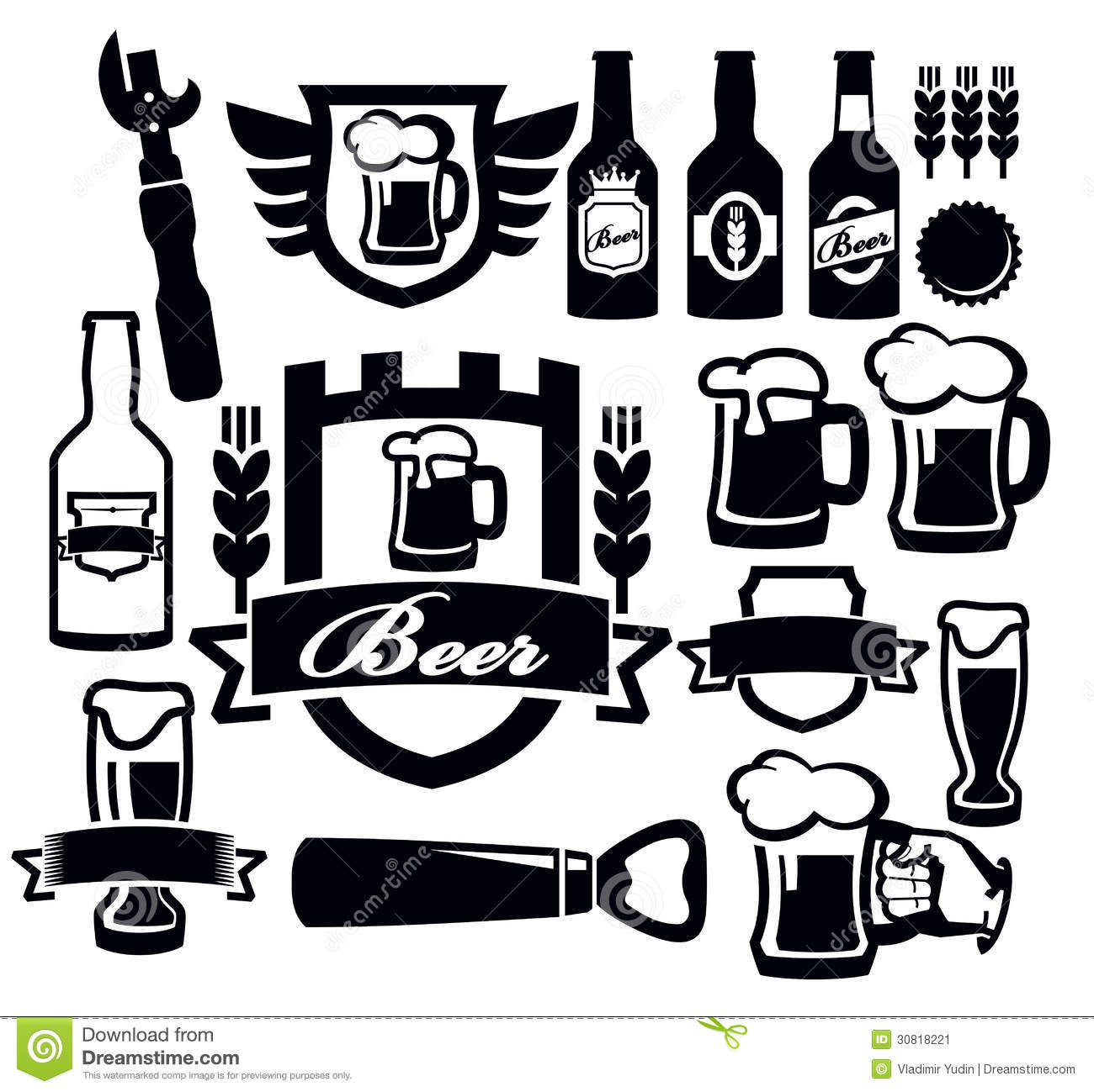 Beer Icon Stock Image   Image  30818221