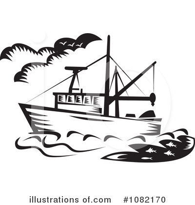 Boat Clipart  1082170   Illustration By Patrimonio
