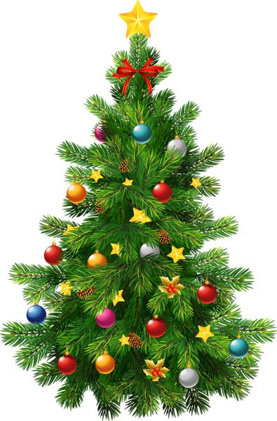 Christmas Tree Clip Art Large   Clip Art Holiday Scrapbook Cards Im