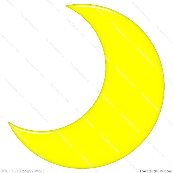 Crescent Moon Clipart   Item 4   Vector Magz   Free Download Vector