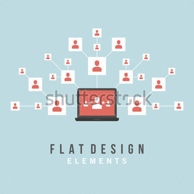 Elements Concept  Business And Social Media Design  Design Template