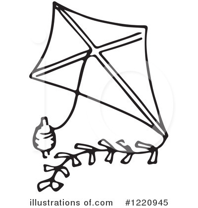 Kite Clipart  1220945   Illustration By Picsburg