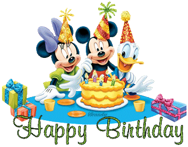 Mickey Mouse Birthday Clipart Mickey Mouse Birthday 4 Gif