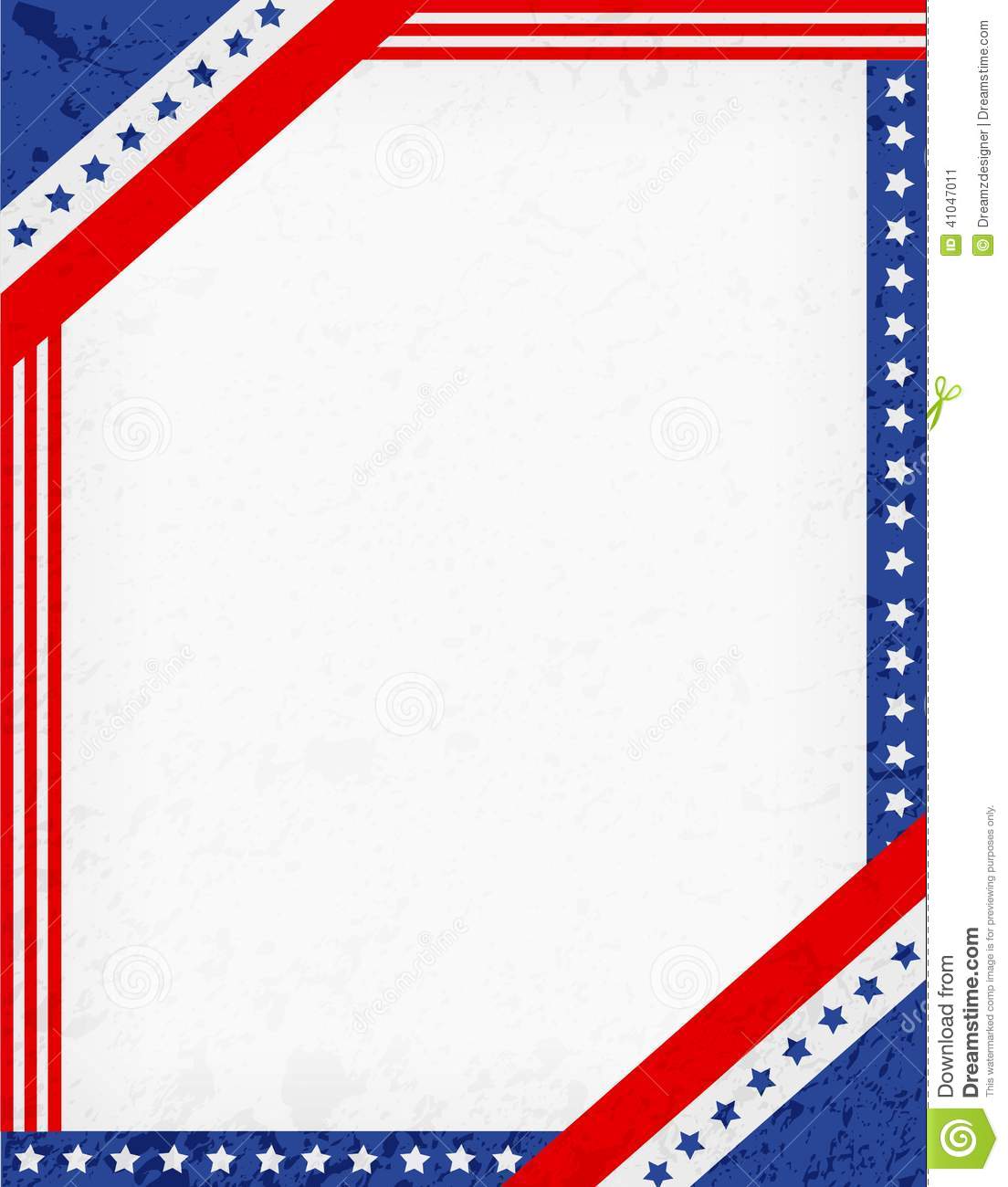 Patriotic Star Border Clip Art Patriotic Border Red Blue American Flag
