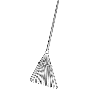 Rake Clipart Black And White Download Png Download Eps Down