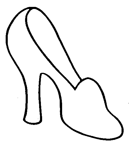 Shoe Clipart Black And White   Clipart Panda   Free Clipart Images