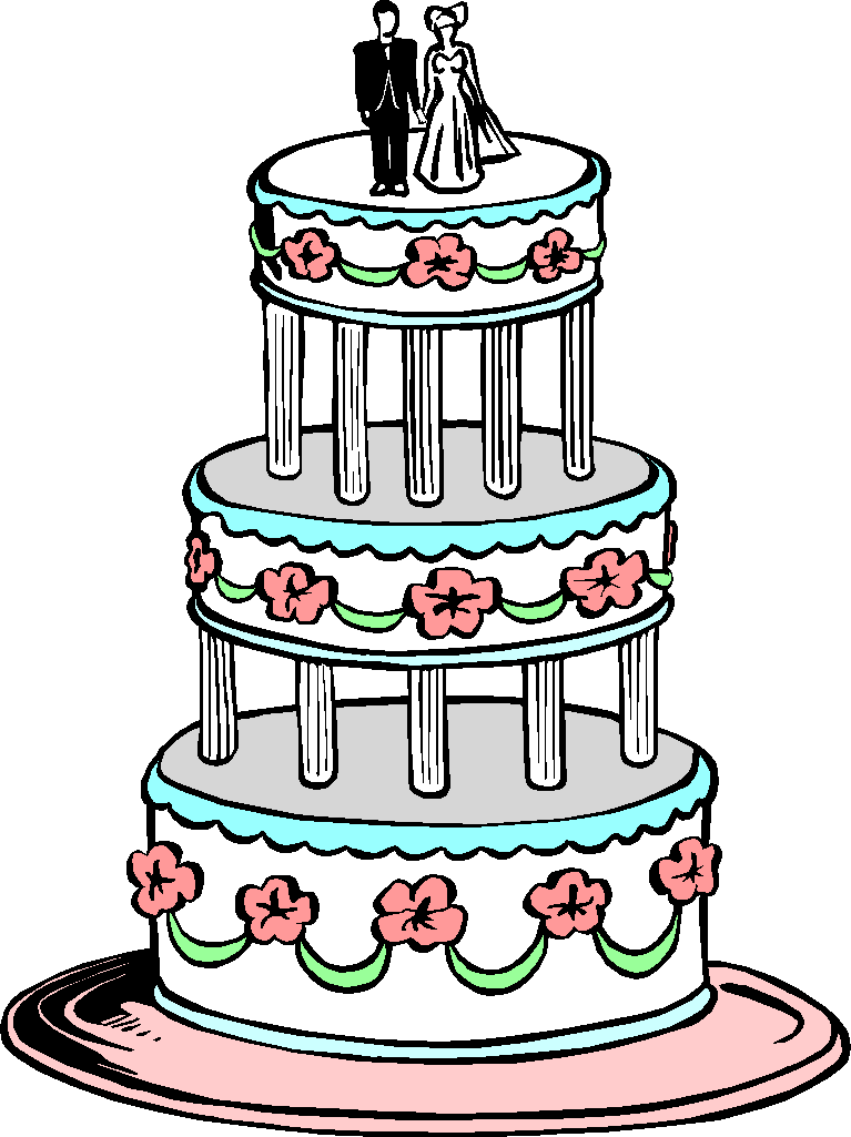 Wedding Cake Clip Art   Clipart Panda   Free Clipart Images