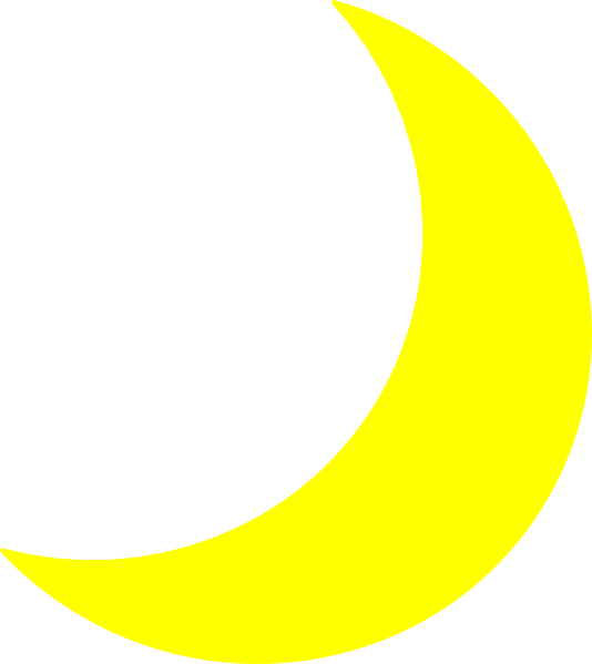 Yellow Moon Clipart   Clipart Panda   Free Clipart Images