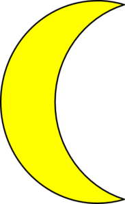 Yellow Moon Clipart Yellow Moon Clip Art