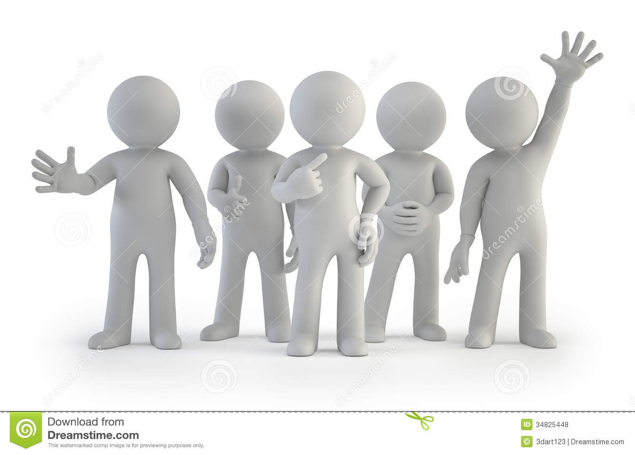 3d Small People   Best Group Royalty Free Stock Photos   Image    
