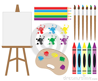 Artist  Book  Brush  Canvas  Child  Children  Clip  Clipart