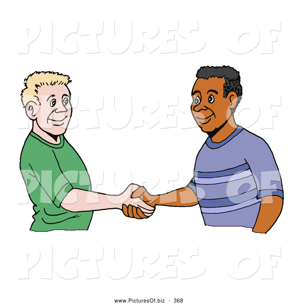 Clipart Sketch Of Business Deal Handshake In Black And White