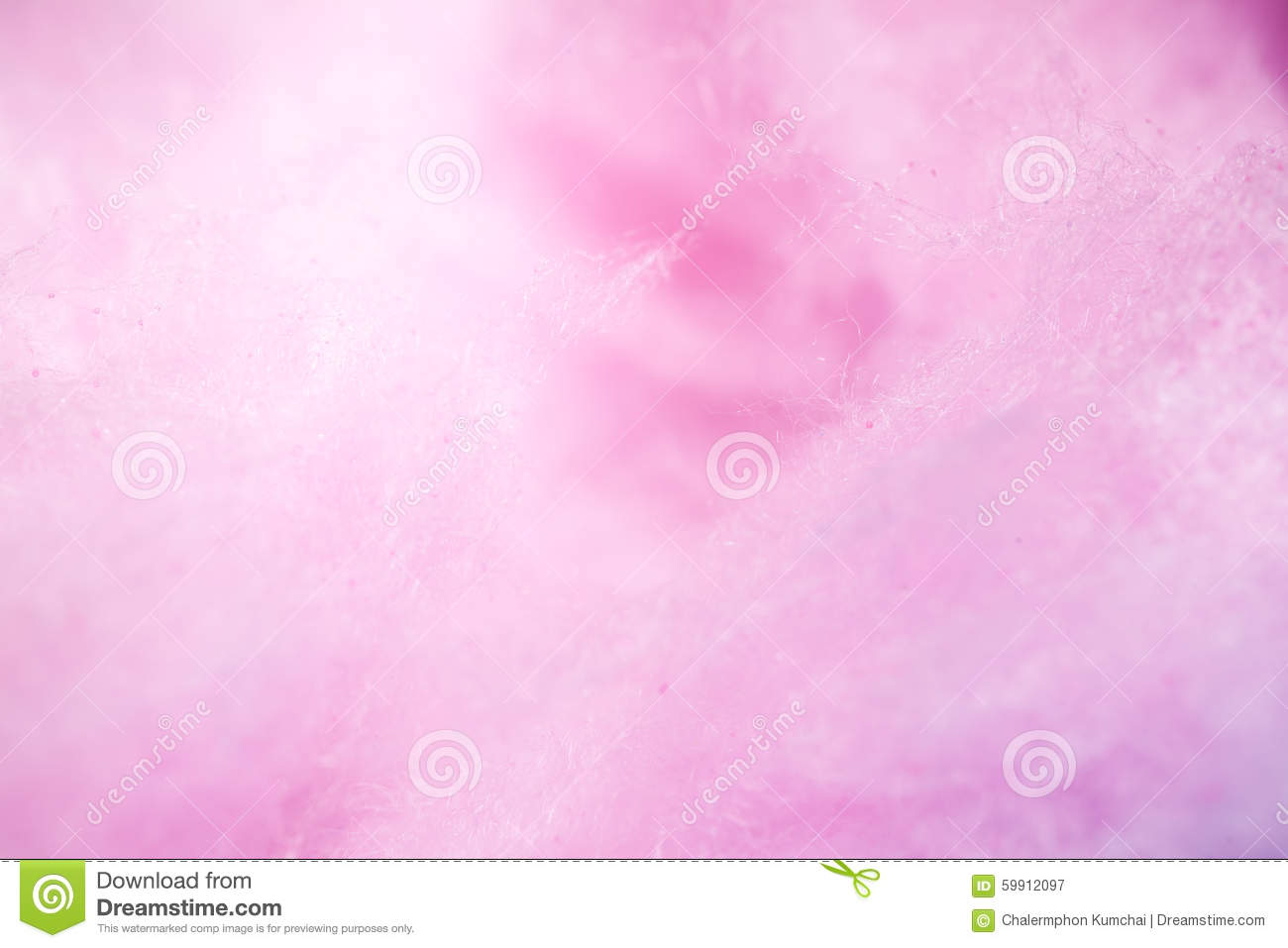 Colorful Cotton Candy In Soft Color For Background 