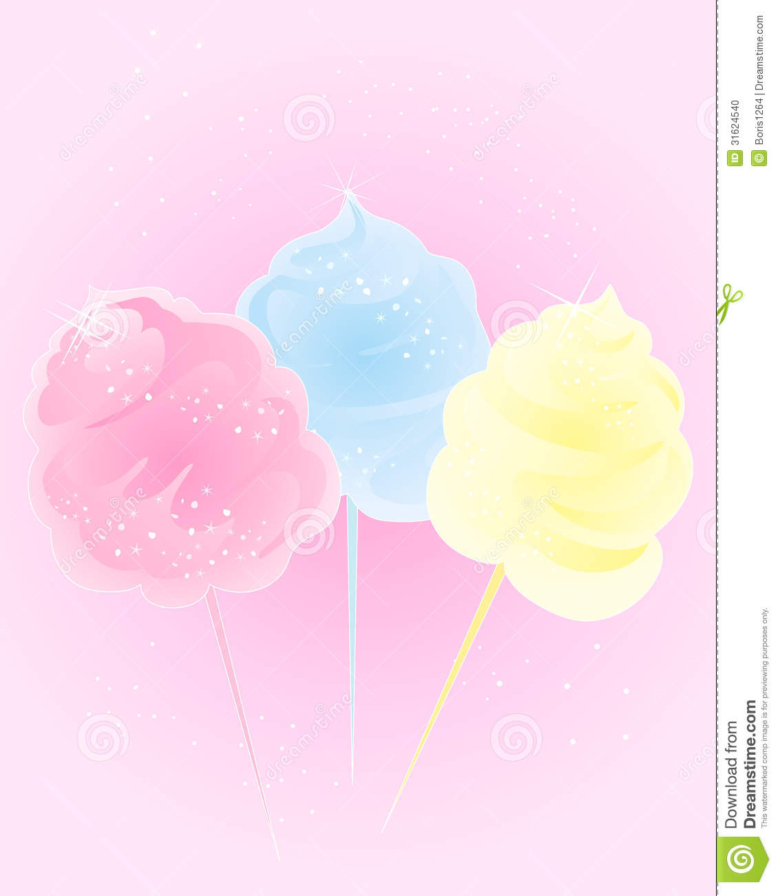 Cotton Candy Sweet Stock Photo   Image  31624540