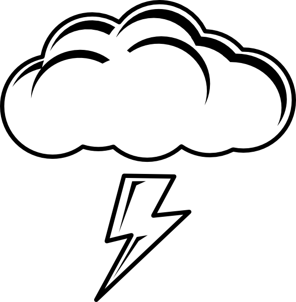 Lightning And Thunder Clipart Photos   Good Pix Gallery