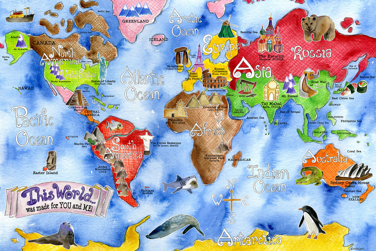 Maps  World Map Clip Art