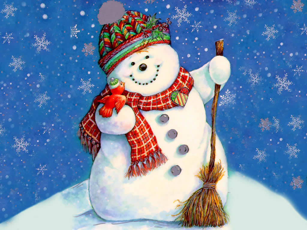 Snowmen   Christmas Wallpaper  2735124    Fanpop