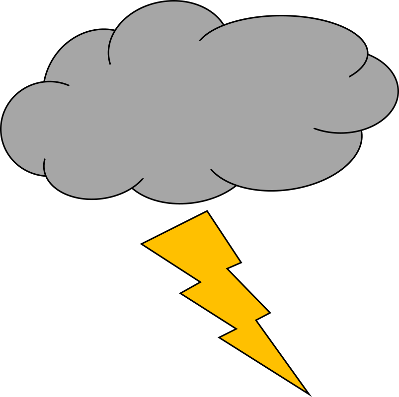 Thunder And Lightning By Barnheartowl