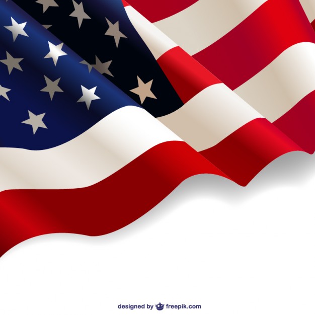United States Waving Flag Free Background Vector   Free Download