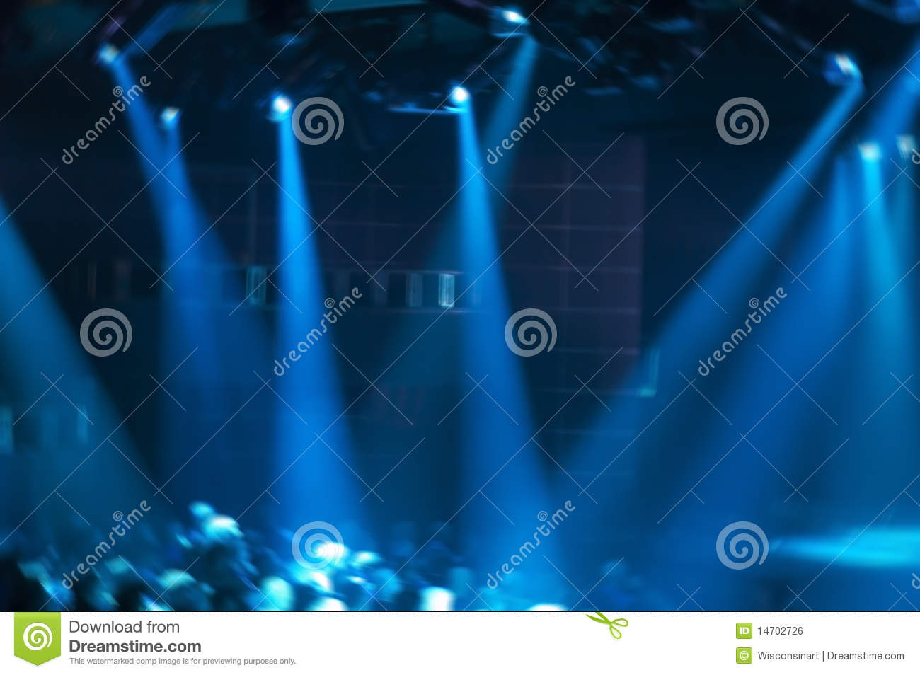 Abstract Rock Music Concert And Stage Act Concept Background  Crowd