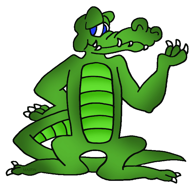 Alligators   Free Animal Clipart For Kids   Teachers