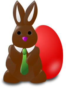 Easter Bunny Egg Clip Art At Clker Com   Vector Clip Art Online