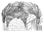 Fan Tracery Is A Very Complicated Mode Of Roofing Used In The    