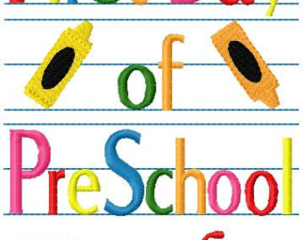 First Day Of Preschool Clipart First Day Of Pre School T